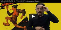 Pinocchio in sign language on DVD